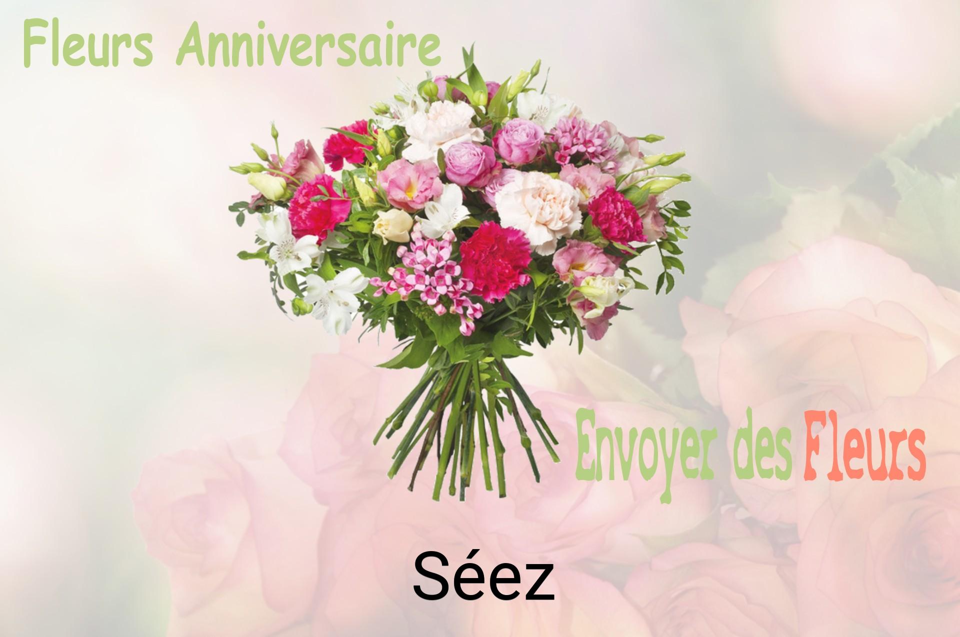 Bouquet de fleurs d’anniversaire livré à Séez